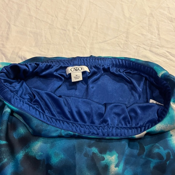 Cato Blue Tie Dye maxi skirt - Picture 4 of 5